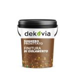 Sughero Proiettato – Finitura di isolamento a rullo grana fine