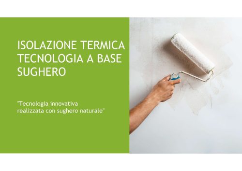 Sughero Proiettato – Finitura di Isolamento